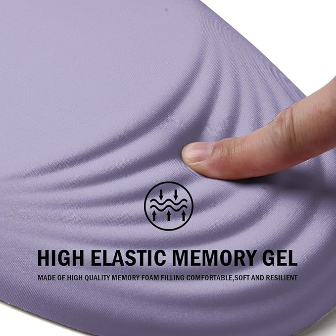 Ergonomic Mouse Pad with Wrist Rest Support, Mousepad Relief Carpal Tunnel Pain - Image 3
