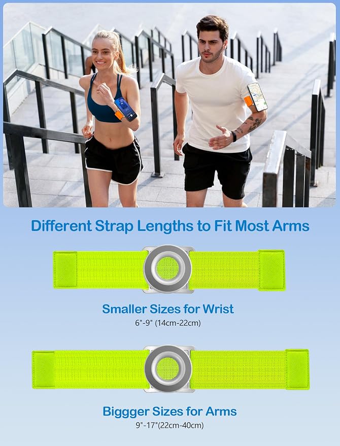 TOPGO Running Phone Holder for iPhone Magnetic Wrist Phone Holder, Magsafe - Image 4