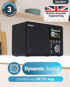 Internet Radio for Home with WiFi and FM | DSP Speaker Perfect for Bedroom - Image 3