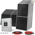 ECO-WORTHY 9.36KWH 2340W 48V Solar Power System Kit Off Grid Solar Panel Kit by ECO-WORTHY