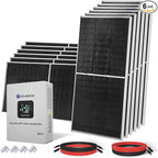 ECO-WORTHY 9.36KWH 2340W 48V Solar Power System Kit Off Grid Solar Panel Kit by ECO-WORTHY