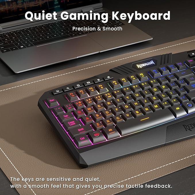 Redragon S101M-KS Gaming Keyboard and Mouse Wireless - Image 7
