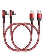 USB C Cable Fast Charger Type C 3.1A Right Angle Nylon Braided USB Type C Cable by AINOPE10yearsforphoneaccessories