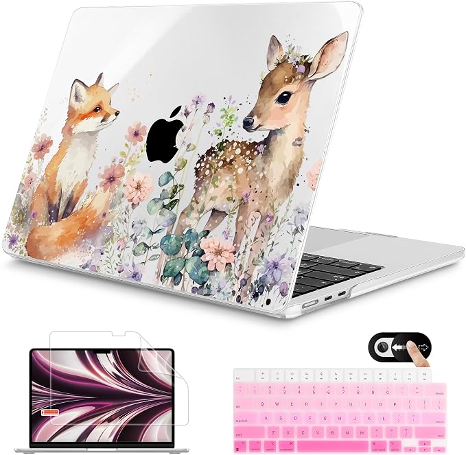 Mektron for 2025 M4 MacBook Air 13.6 Inch A3240 Case Fits 2023 A2681 M2 2024 by Mektron