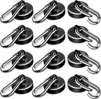 LOVIMAG Strong Magnetic Hooks, 70LBS Magnetic Hooks Heavy Duty Strong Neodymium by LOVIMAG
