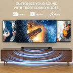 Saiyin Sound Bar for Smart TV, 31 Inches, Detachable Soundbar Home Theater - Image 6