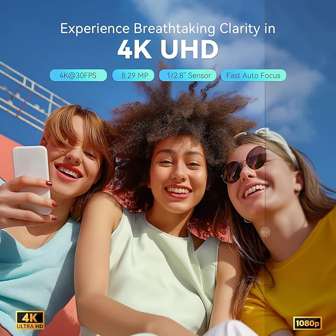 4K NDI PTZ Camera AI Auto-Tracking 20X Optical Zoom HDMI IP Live Streaming SDI - Image 3