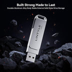 128GB External SSD Solid State Flash Drive, USB 3.2 Gen1, Dual Type-C & USB A - Image 6