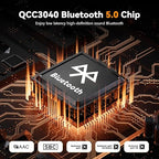 AK30 Mini Bluetooth Amplifier for Passive Speakers, 50W+50W 2.0CH Audio - Image 3