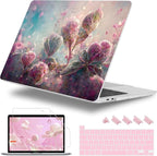 Case for MacBook Pro 13 inch with/Without Touch Bar, Hard Shell + Keyboard by WelcomeViseNewitems