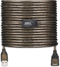 LDKCOK USB 2.0 Type A Male to A Female Active Repeater Extension Cable 50ft by LDKCOK