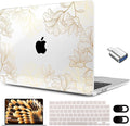 MEEgoodo for M4/M3/M2 MacBook Air 15.3 inch Case 2025 2024 2023, Case Fit Model by MEEgoodo