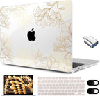 MEEgoodo for M4/M3/M2 MacBook Air 15.3 inch Case 2025 2024 2023, Case Fit Model by MEEgoodo