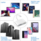 SD Card Reader, USB 3.0 Type C High Speed to SD/TF Card Adapter - Image 7