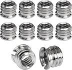 1/4"-20 Female to 3/8"-16 Male Tripod Thread Adapter LUORNG 10PCS Standard by LUORNG