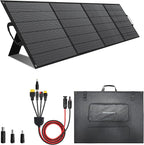 400W Portable Solar Panel for Power Station Generator, 400 Watt Foldable Solar by Unknown