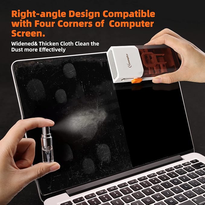 Laptop Screen Keyboard Cleaner Kit, All in 1 Electronics Cleaning Tool - Image 4