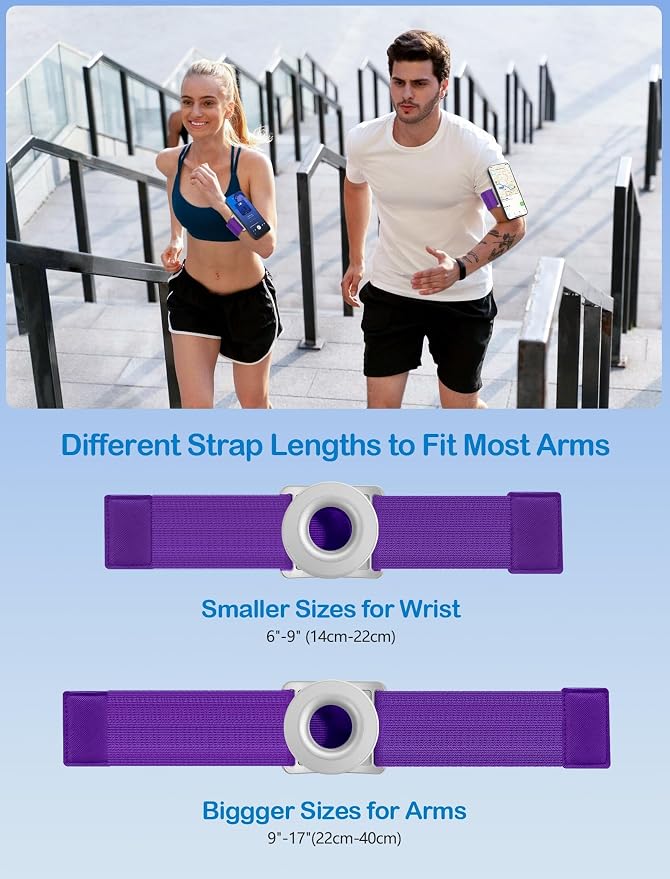TOPGO Running Phone Holder for iPhone Magnetic Wrist Phone Holder, Magsafe - Image 3