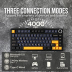 EPOMAKER x Aula F75 Gasket Mechanical Keyboard, 75% Wireless Hot Swappable - Image 3