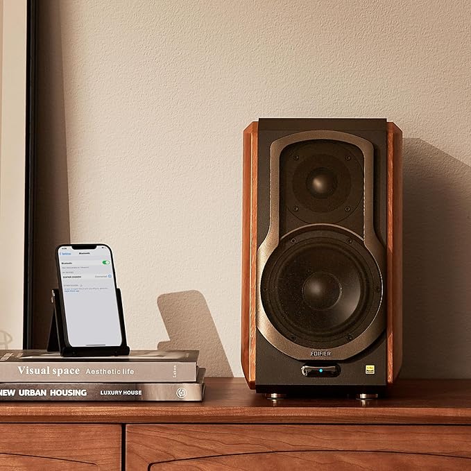 Edifier S1000W WiFi Audiophile Active Bookshelf 2.0 Speakers, 120W RMS Wireless - Image 6