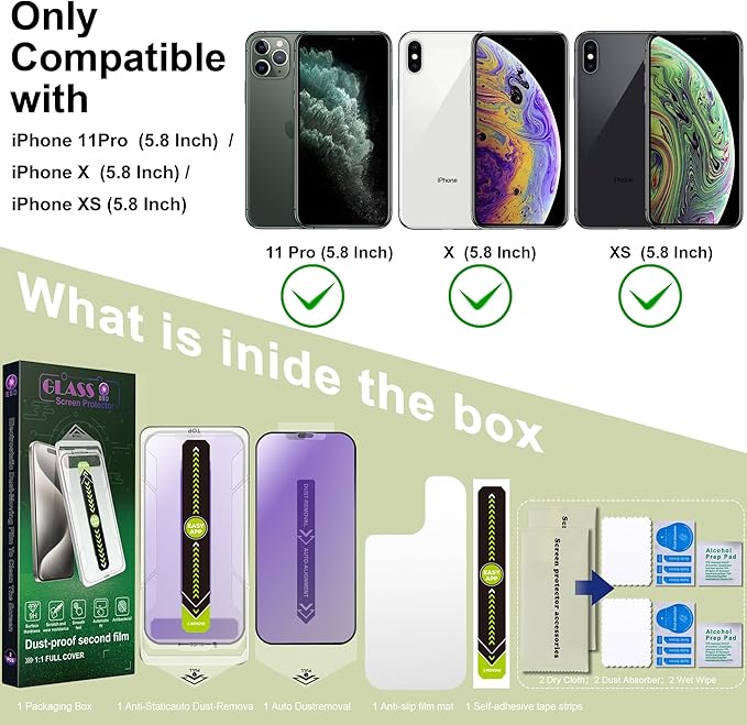 9H Tempered Glass, Anti-Glare, Full Coverage, Anti-Fingerprint, Auto Dust - Image 7