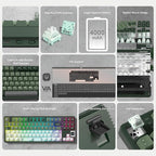 QK87 75% Keyboard with Multimedia Screen, QMK/VIA Wireless Gaming Keyboard - Image 5