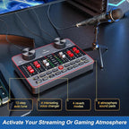 Podcast Equipment Bundle for 2 Mic Tiktok Video Content Creator Kit, Audio - Image 2
