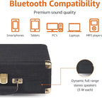 Amazon Basics Portable Suitcase Vinyl Turntable Record Player - Image 4