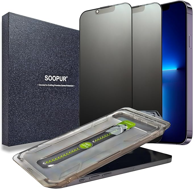 2 Pack Matte Privacy Screen Protector by SOOPUR