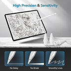 Replacement Tips for Apple Pencil Pro/1st/2nd &USB-C, 3 Pack High Sensitivity - Image 2