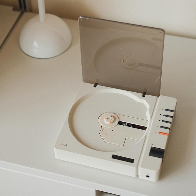 syitren R300 CD Player Bluetooth Portable Desktop Retro CD Player - Image 9