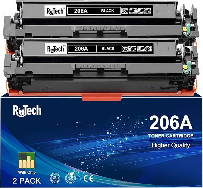 206A Black Toner Cartridge, by RitoTech