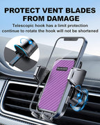Car Phone Holder Mount for Air Vent, 360° Adjustable Vent Clip, Compatible - Image 8