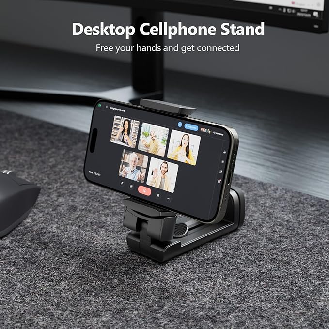 MiiKARE Airplane Travel Essentials Phone Holder, Universal Handsfree Phone Mount - Image 4
