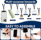 Cell Phone Strap Adjustable Wrist Strap Crossbody Cellphone Holder Extra Long - Image 6