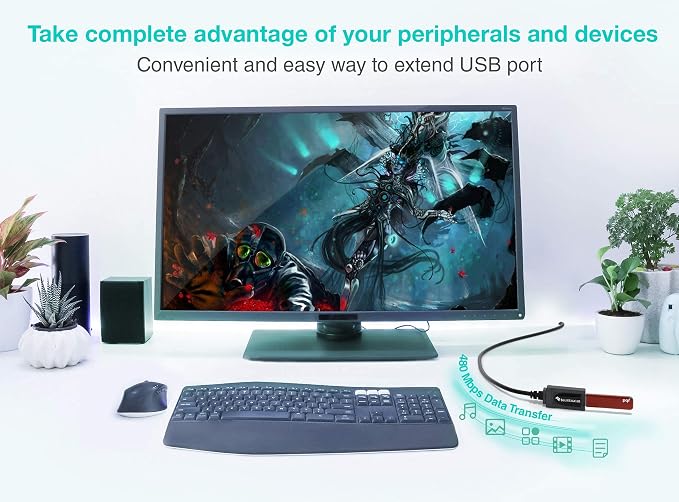 BlueRigger USB Extension Cable- - Image 2