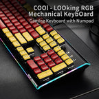 Hexgears GK735 Wired Mechanical Gaming Keyboard, Hot-Swappable Full-Size - Image 3