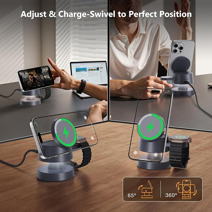 iVANKY 4 in 1 Wireless Charging Station - Image 6