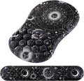 Mouse Pad Wrist Support, 2 in1 Keyboard Wrist Rest+ Ergonomic Mouse Pad by Laokiiy