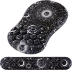 Mouse Pad Wrist Support, 2 in1 Keyboard Wrist Rest+ Ergonomic Mouse Pad by Laokiiy
