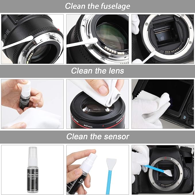 18-in-1 Professional Camera Cleaning Kit - Image 3