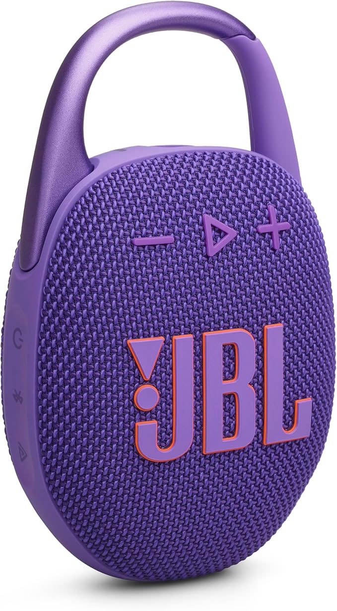 JBL Clip 5 - Ultra-Portable, Waterproof & Dustproof Bluetooth Speaker, Big Pro by JBLProfessional