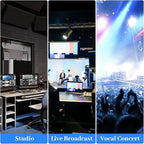 6-Channel Professional Audio Mixer, FX-6usb Mixing Console - Image 6