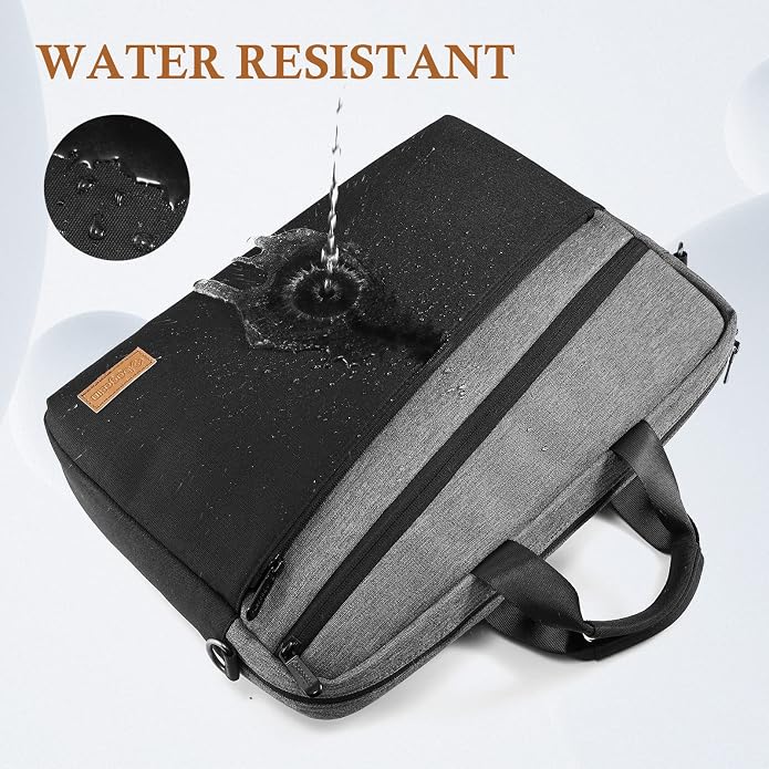 15 15.6 16 17 17.3 inch Laptop Computer PC Shoulder Bag Carrying Case, - Image 5