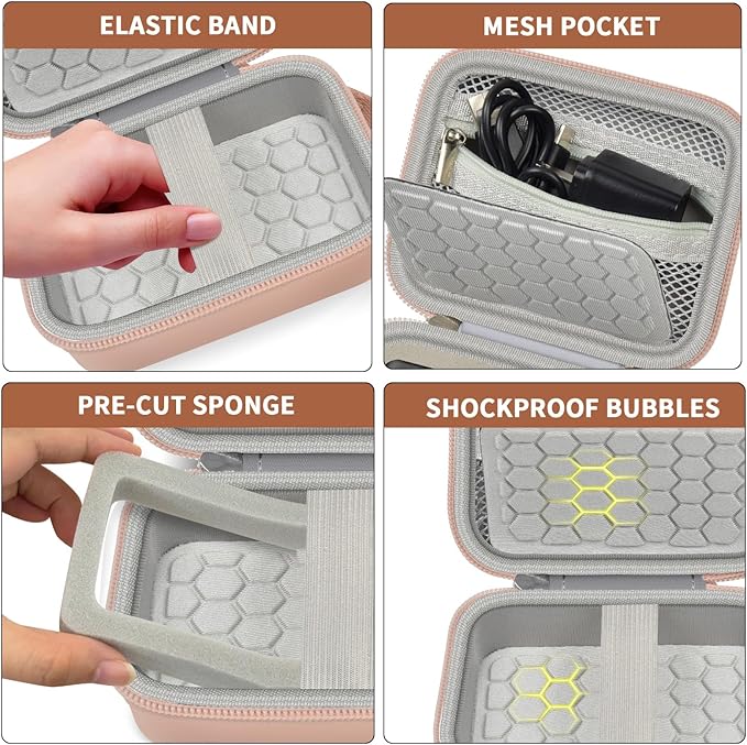 Carrying & Protective Case for Digital Camera, AbergBest 21 Mega Pixels 2.7" - Image 4