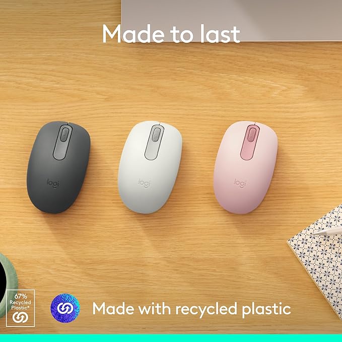 Logitech M196 Bluetooth Wireless Mouse, Compact and Portable Mouse - Image 4