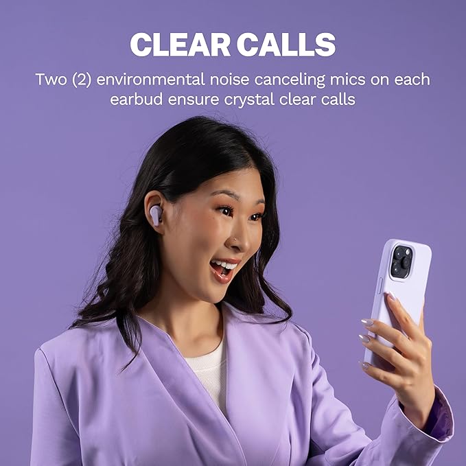 JLab Go Pods ANC True Wireless Bluetooth Earbuds & Charging Case, Hybrid Active - Image 7