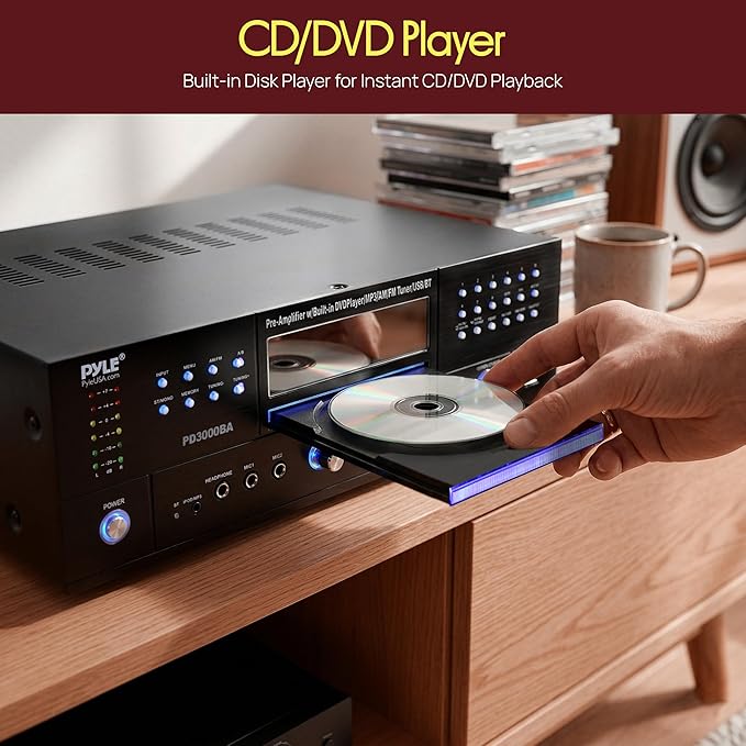 Pyle 4 Channel Bluetooth Home Amplifier - Image 9