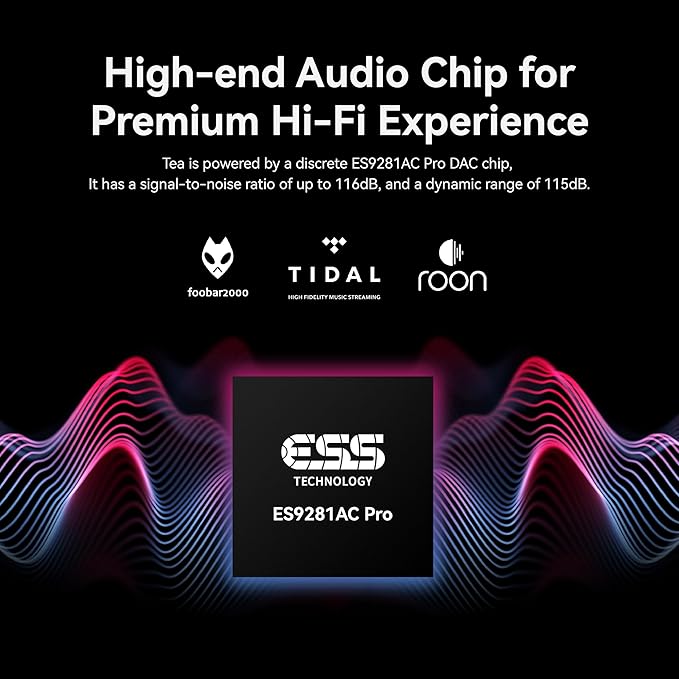 KHADAS Tea Portable Headphone Amplifier, DAC Magnetic Amplifier Bluetooth 5.0 - Image 2