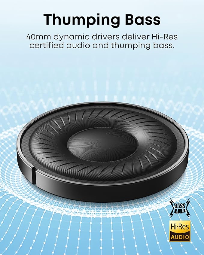 Soundcore by Anker Q20i Hybrid Active Noise Cancelling Headphones, Wireless - Image 3
